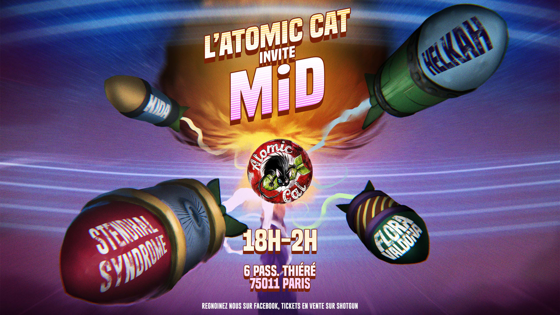Atomic Cat Invite Mid Community W/ Stendhal Syndrome, Helkah