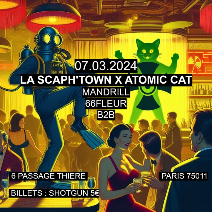 Scaphtown X Atomic Cat