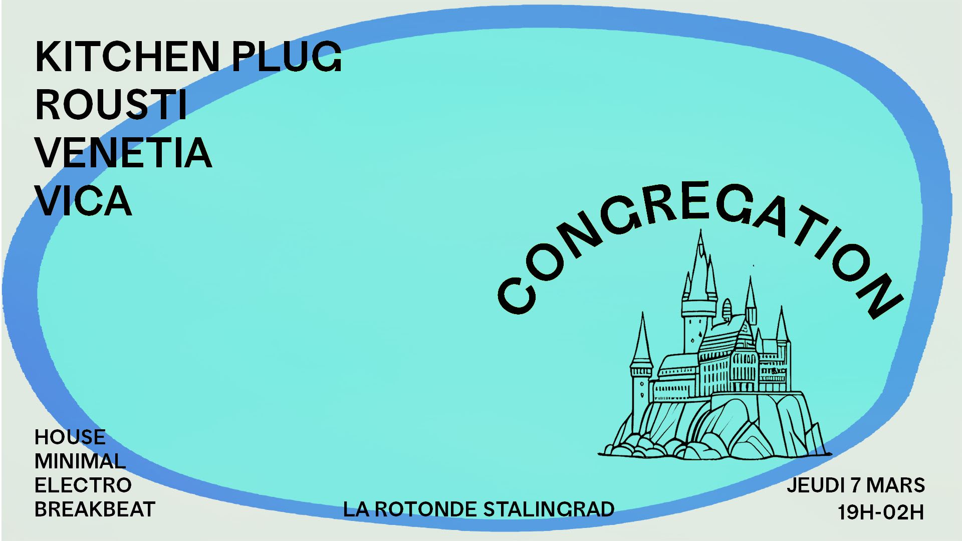 Congregation Kitchen Plug @ La Rotonde Stalingrad