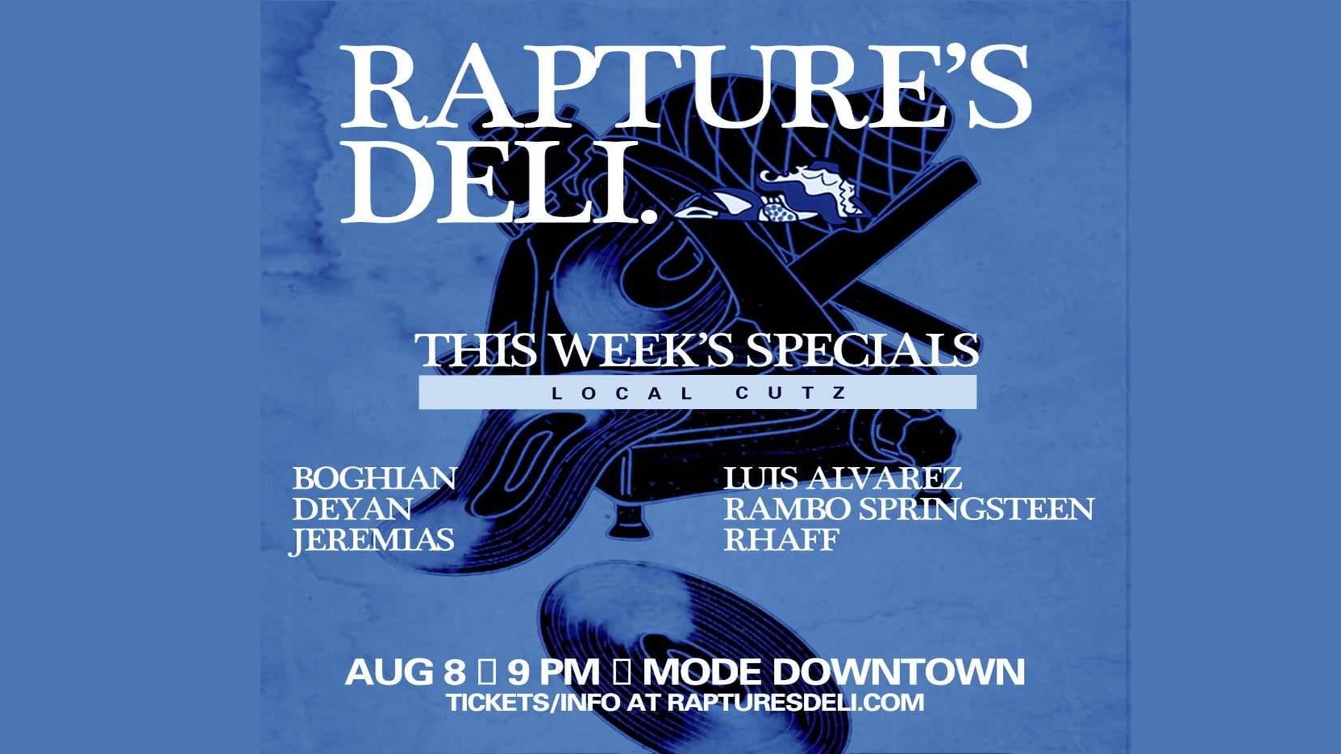 Rapture's Deli - Local Cutz Only