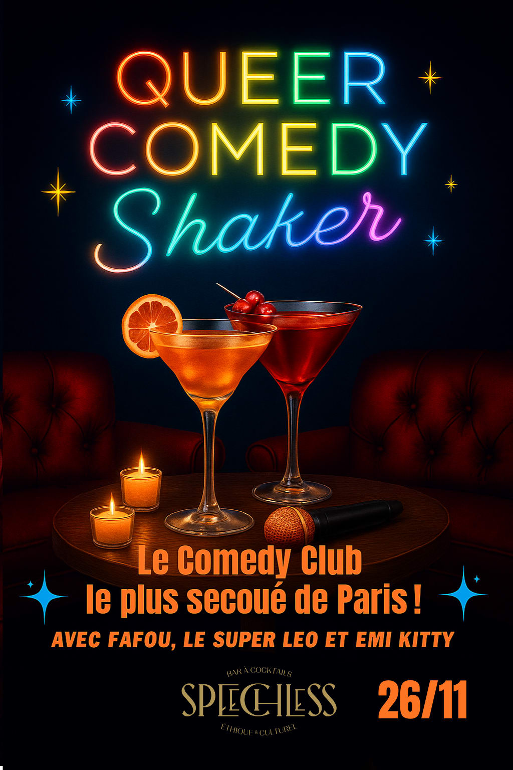 Queer Comedy Shaker