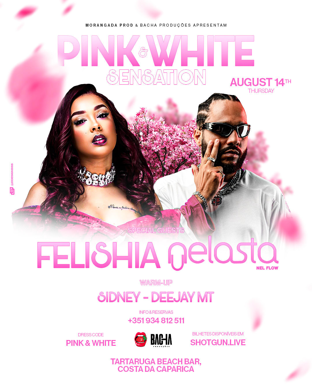 Pink And White Sensation