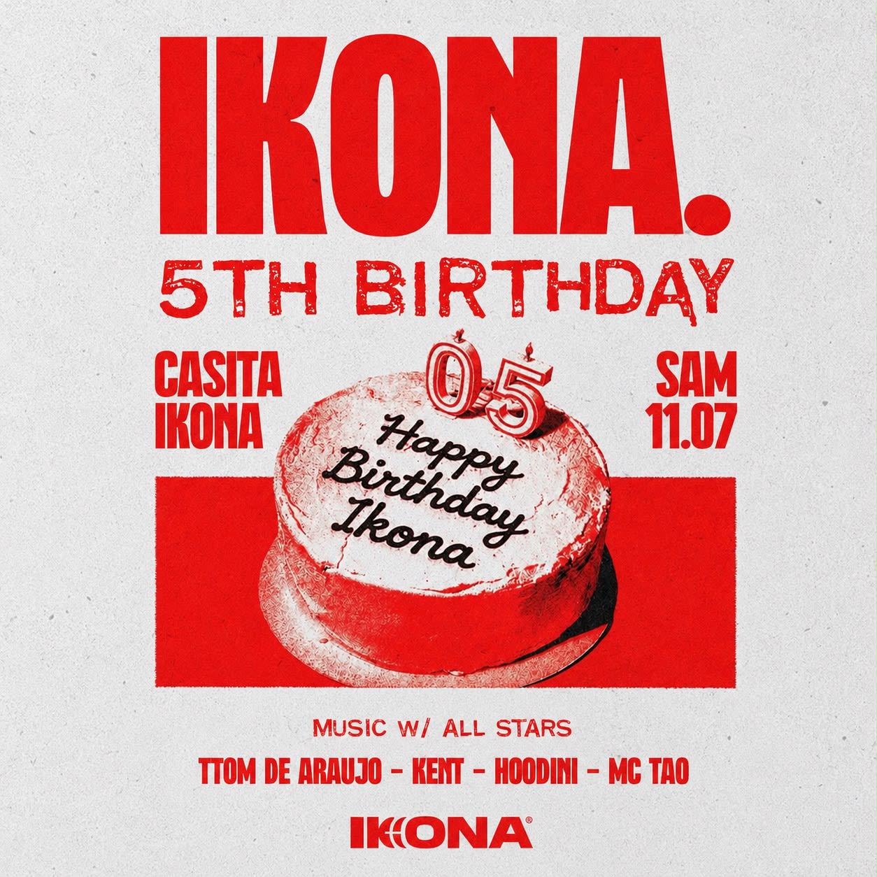 Ikona 5th Bday | Casita.Ikona