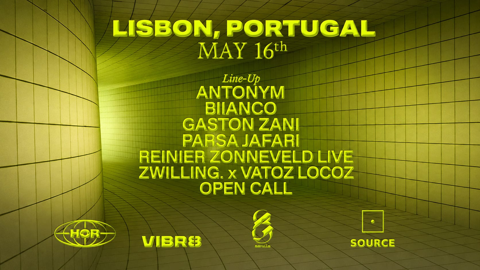 Hör On Tour Lisbon W/ Vibr8