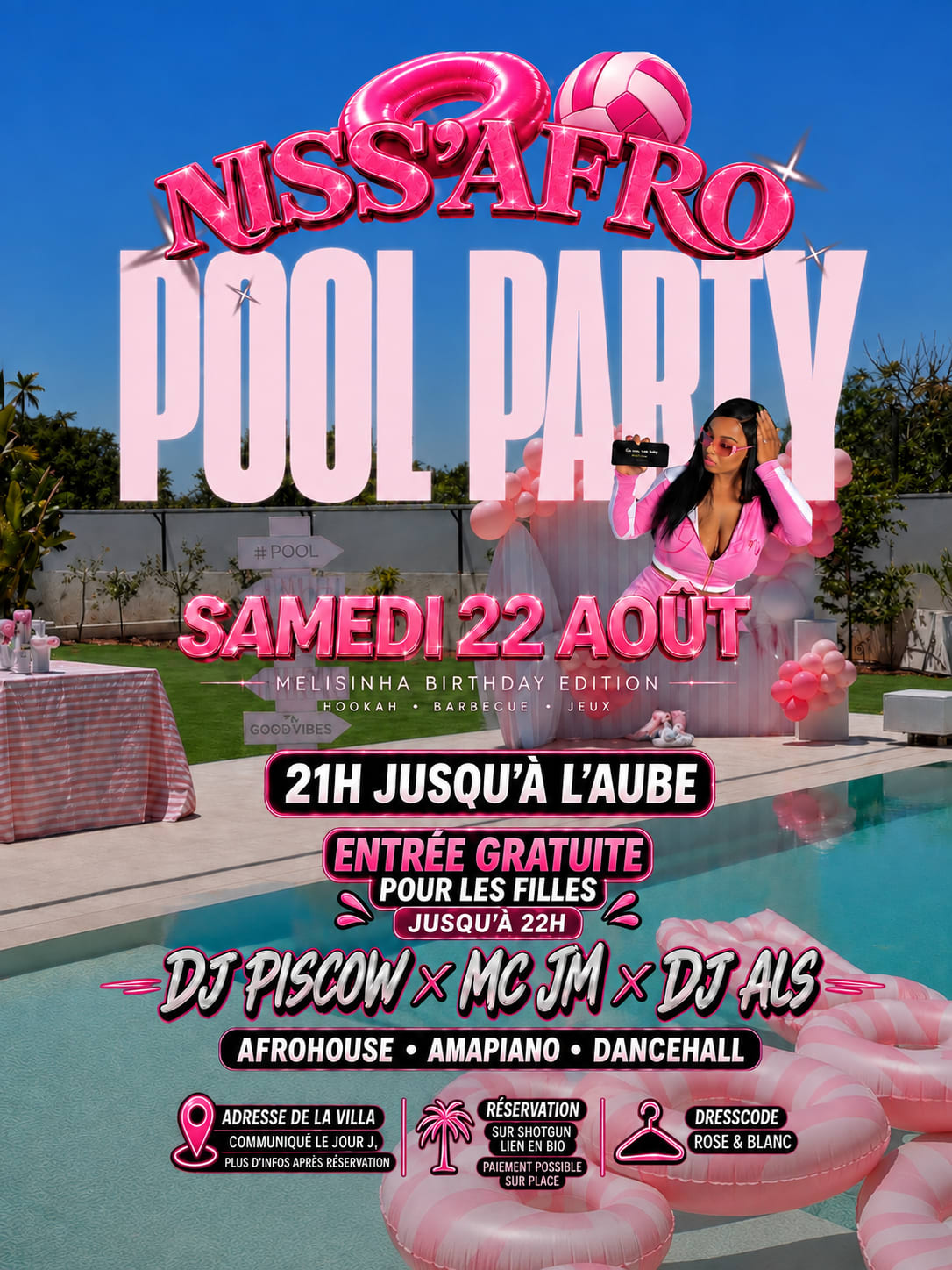 Niss’Afro : Pool Party
