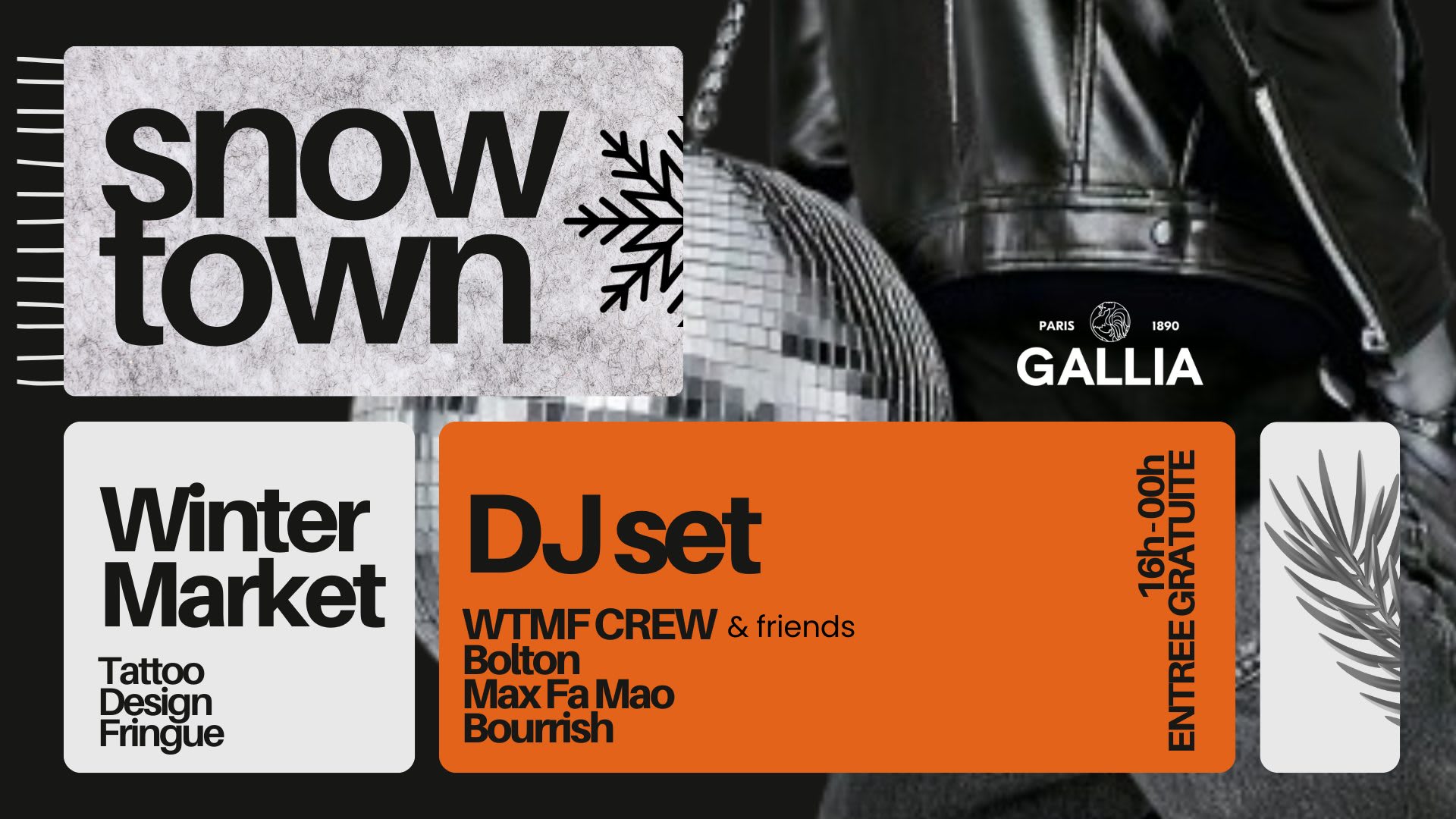 Snowtown - Winter Market & Dj Set (Wtmf Crew)