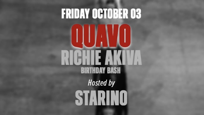 Pfw - Quavo At L’Arc Paris