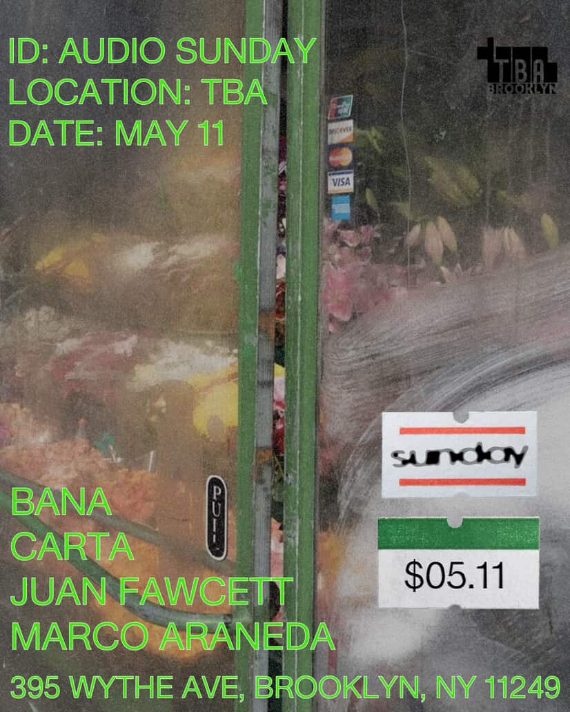 Audio Sunday: Bana, Carta, Juan Fawcett, Marco Araneda