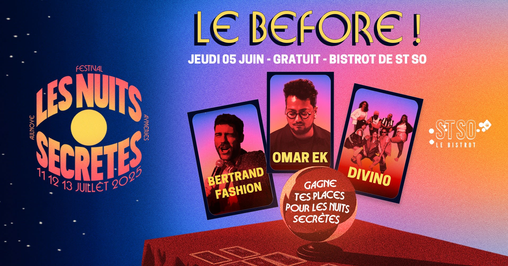 Before Nuits Secrètes