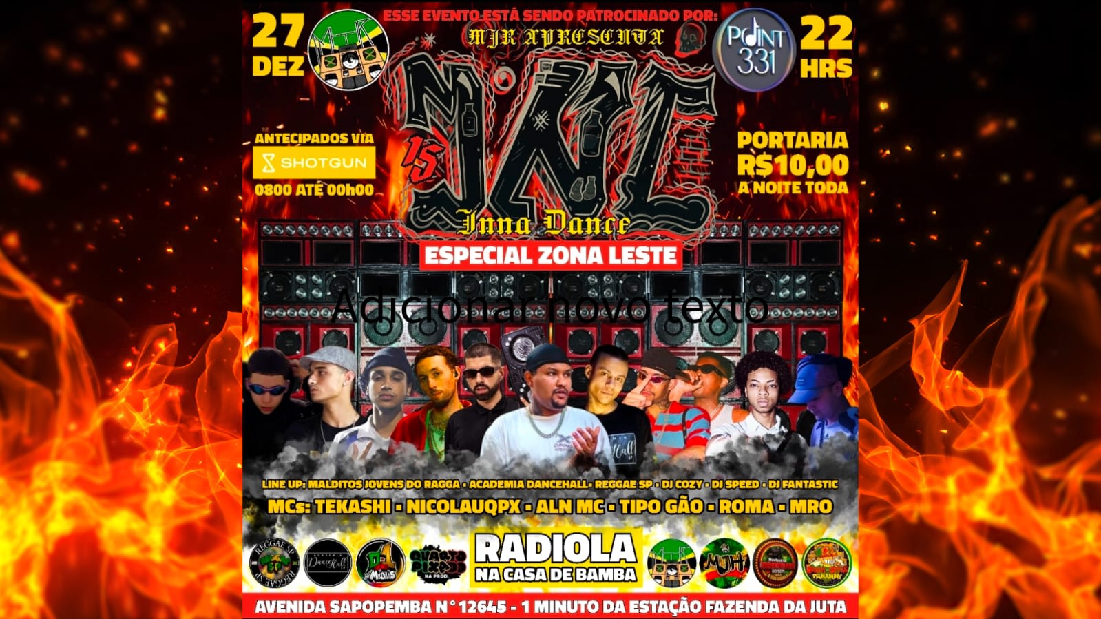 Denuncia Inna Dance #15 Especial Zona Leste Radiola