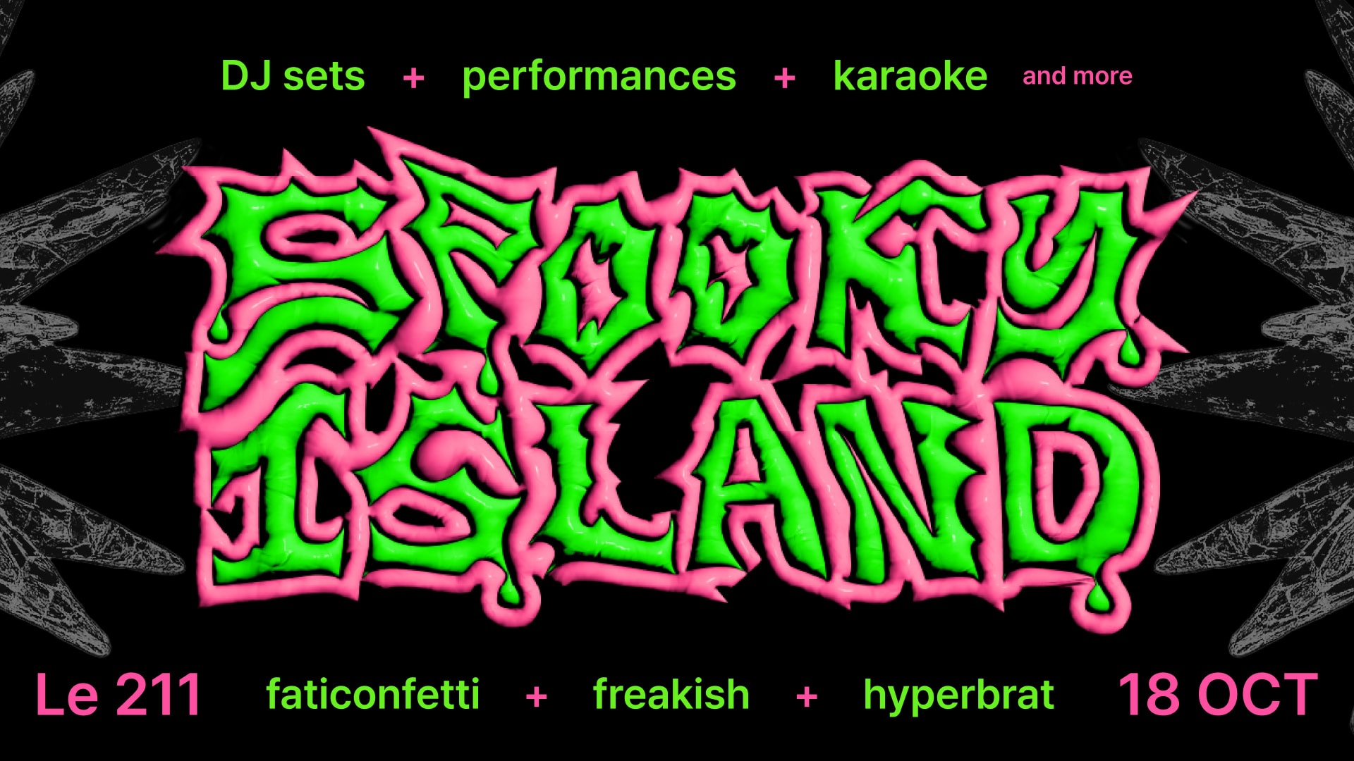 Spooky Island By Faticonfetti, Freakish & Hyperbrat