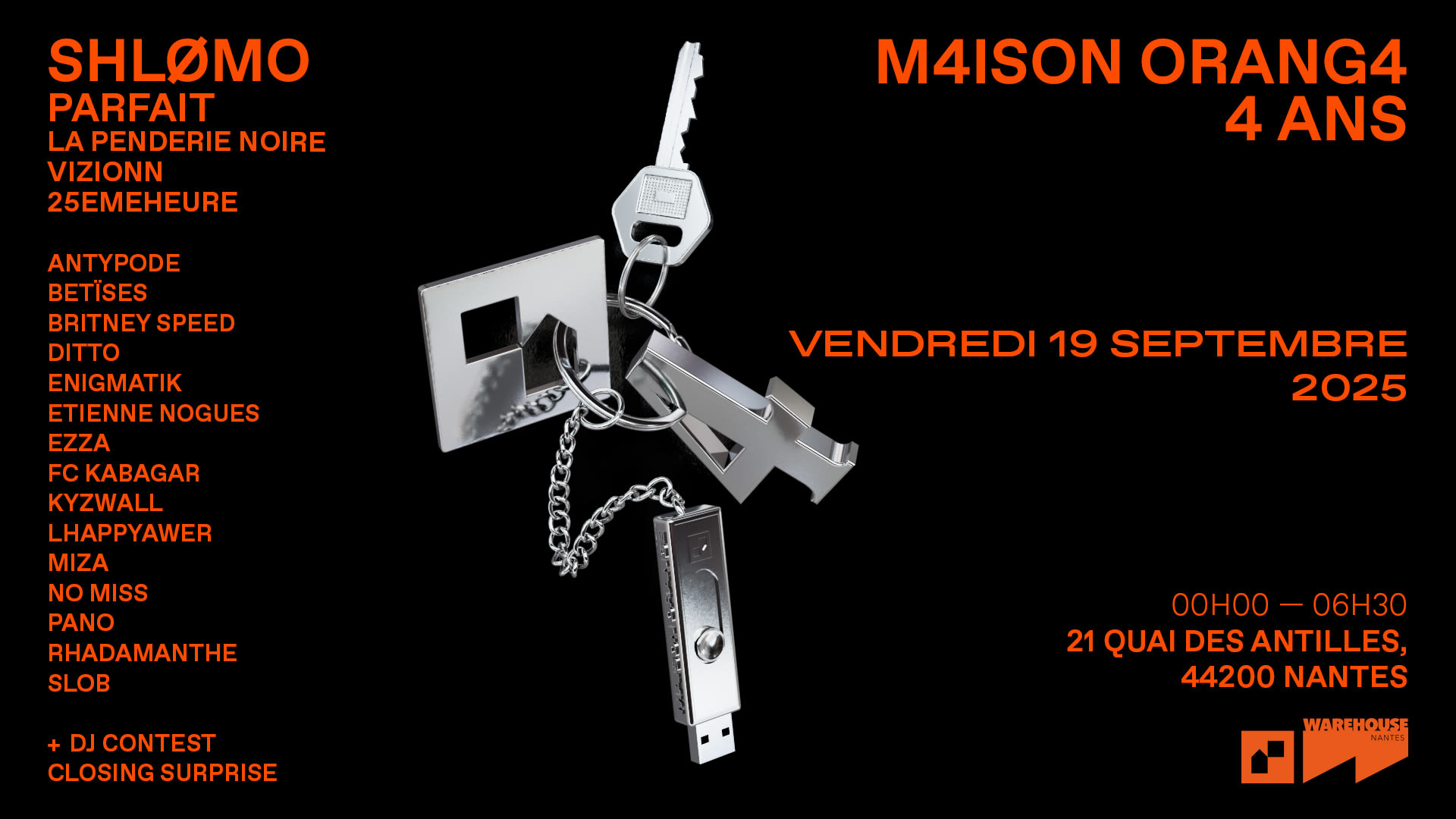 Maison Orange 4 Ans - 4 Rooms W/ Shlømo And More !