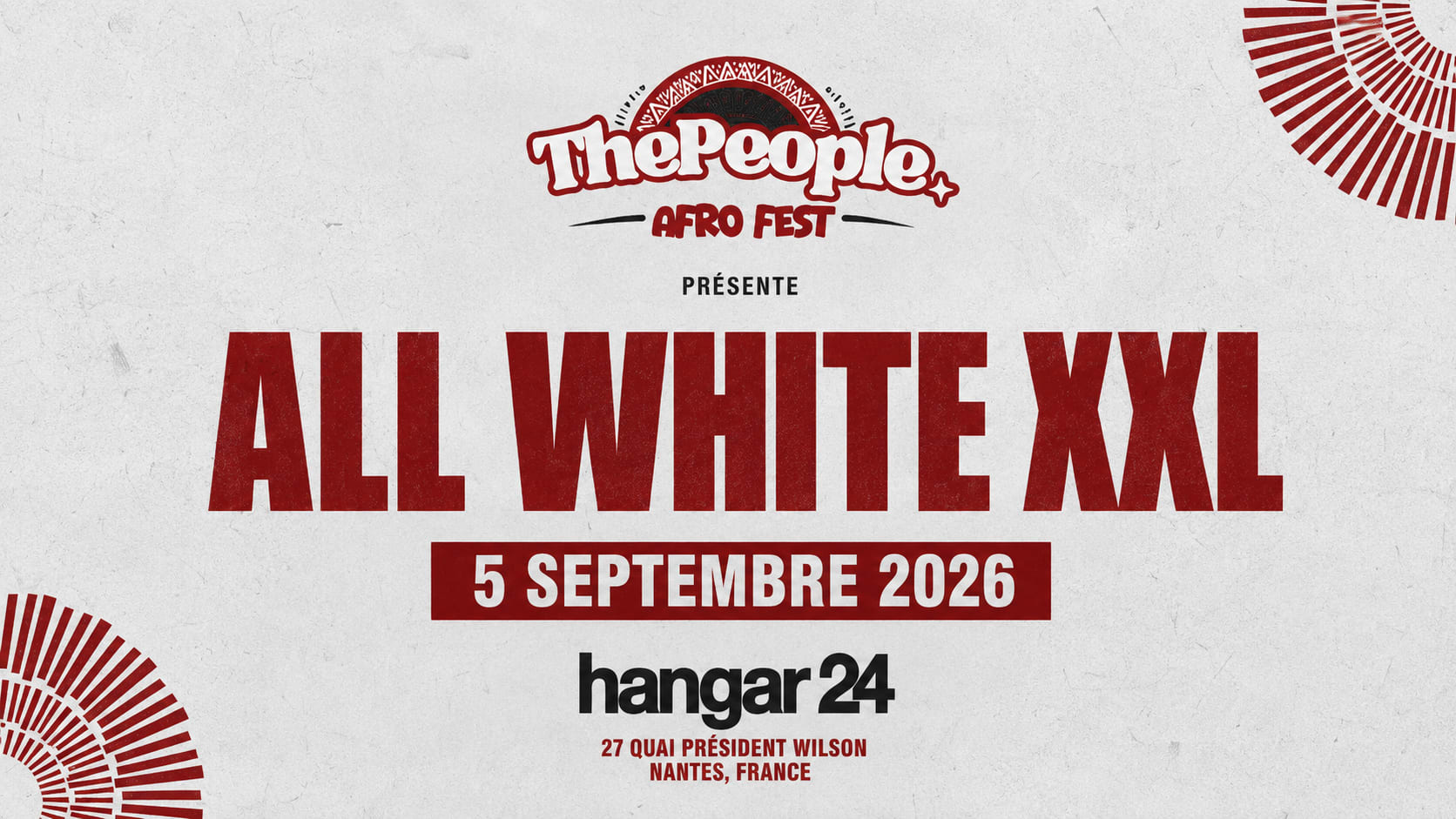 The People Afro Fest - All White Xxl - Gratuit