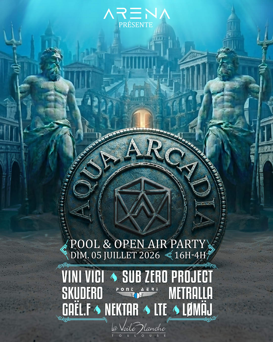 Aqua Arcadia W/ Vini Vici, Sub Zero Project... (Prod Arena)
