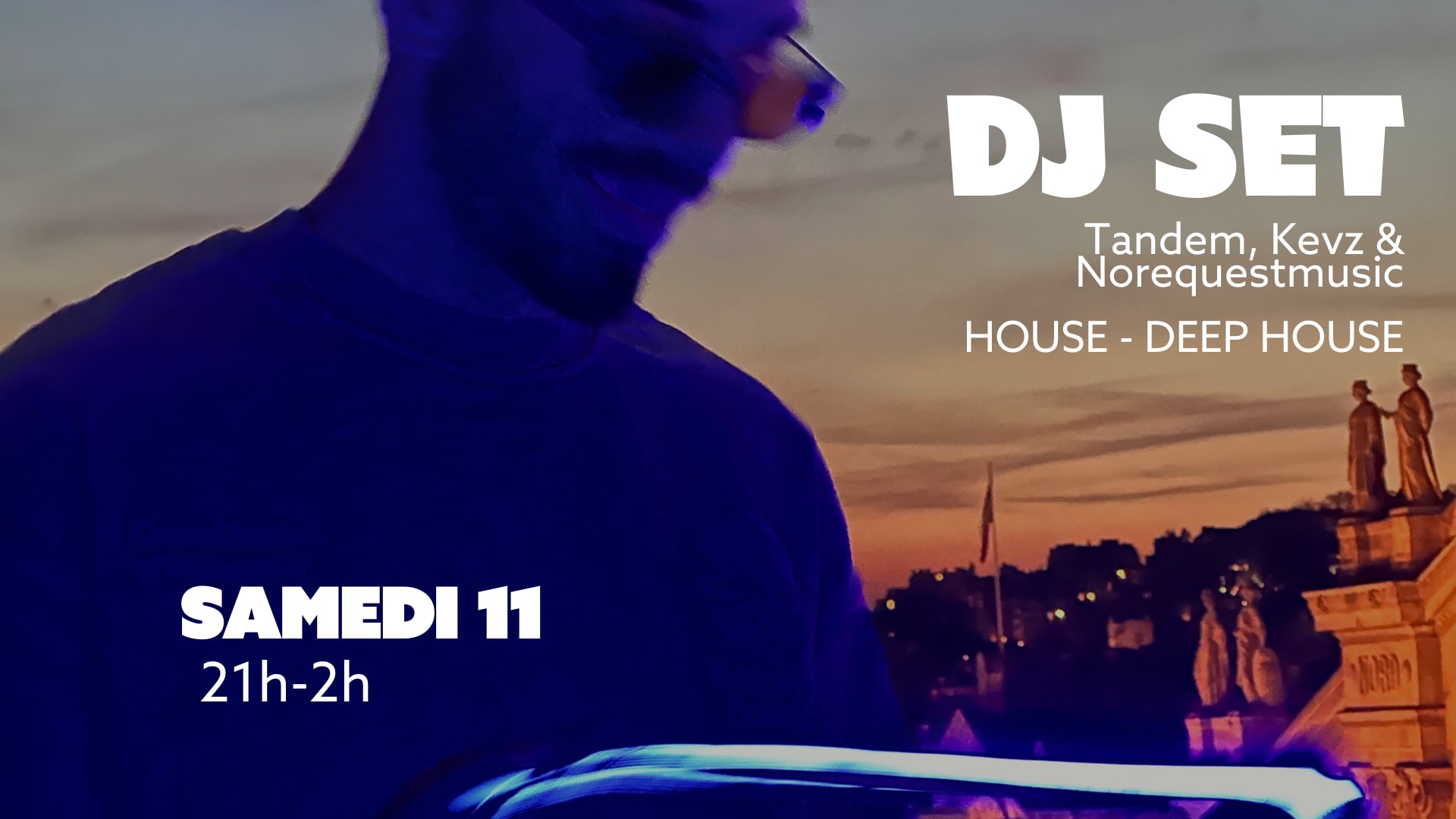 House Dj Set By Tandem, Kevz & Norequestmusic In Belleville