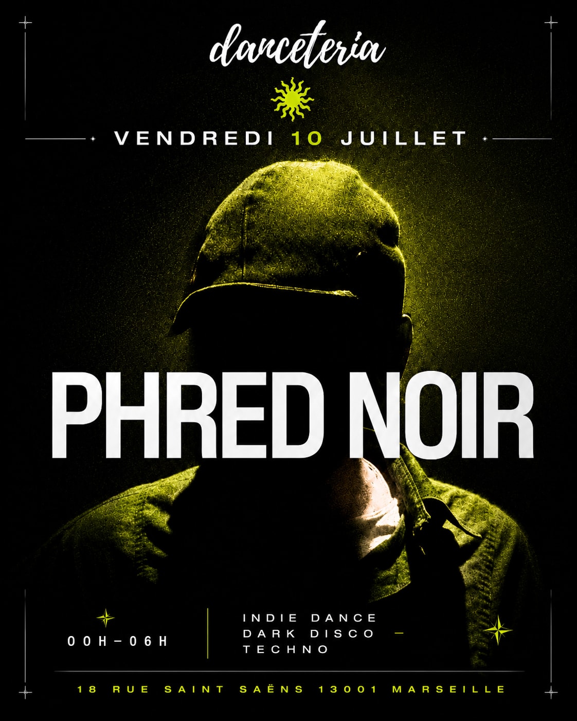 Phred Noir (La Dame Noir) @ Danceteria
