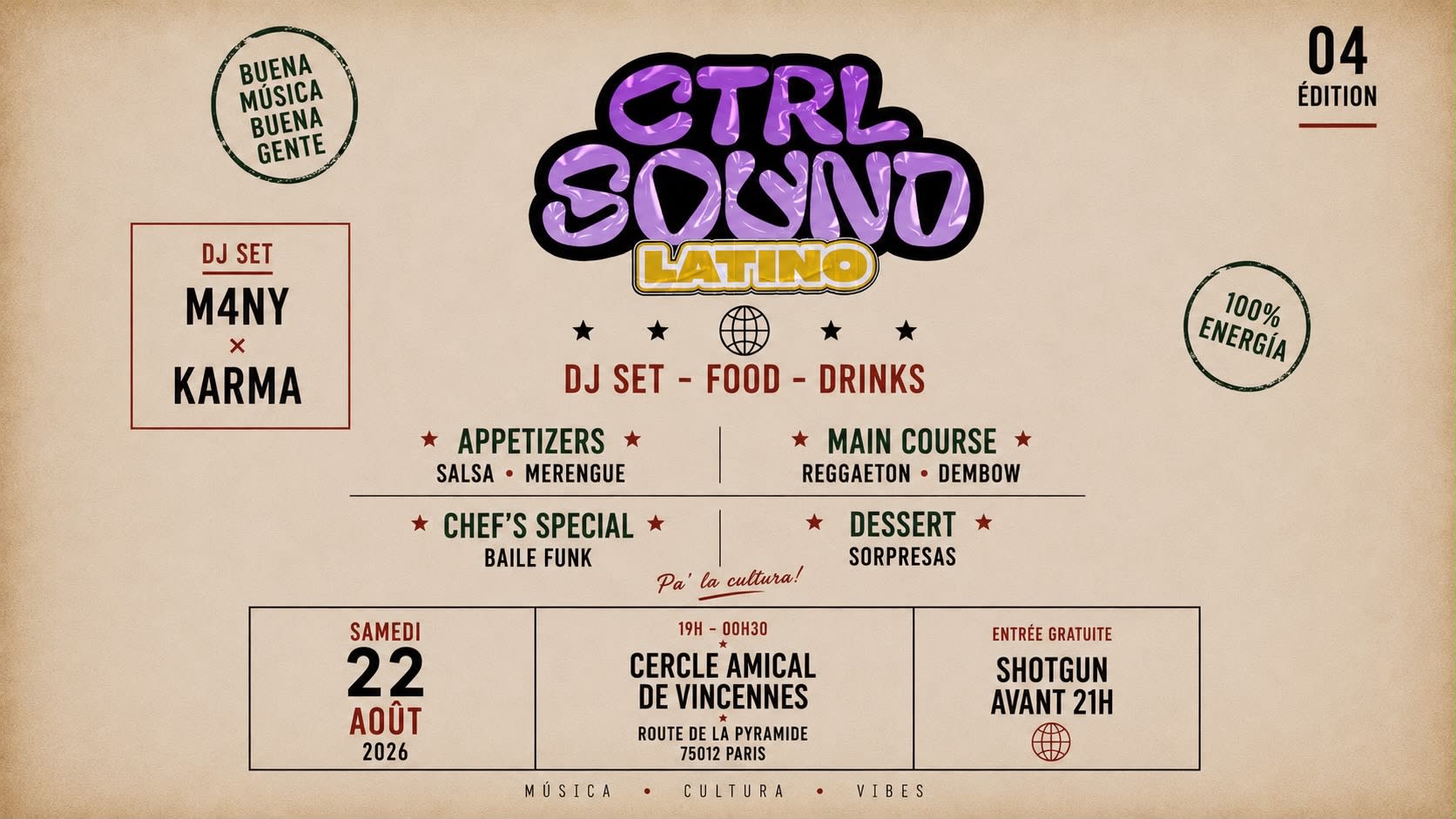 Ctrl Sound Latino 🌞