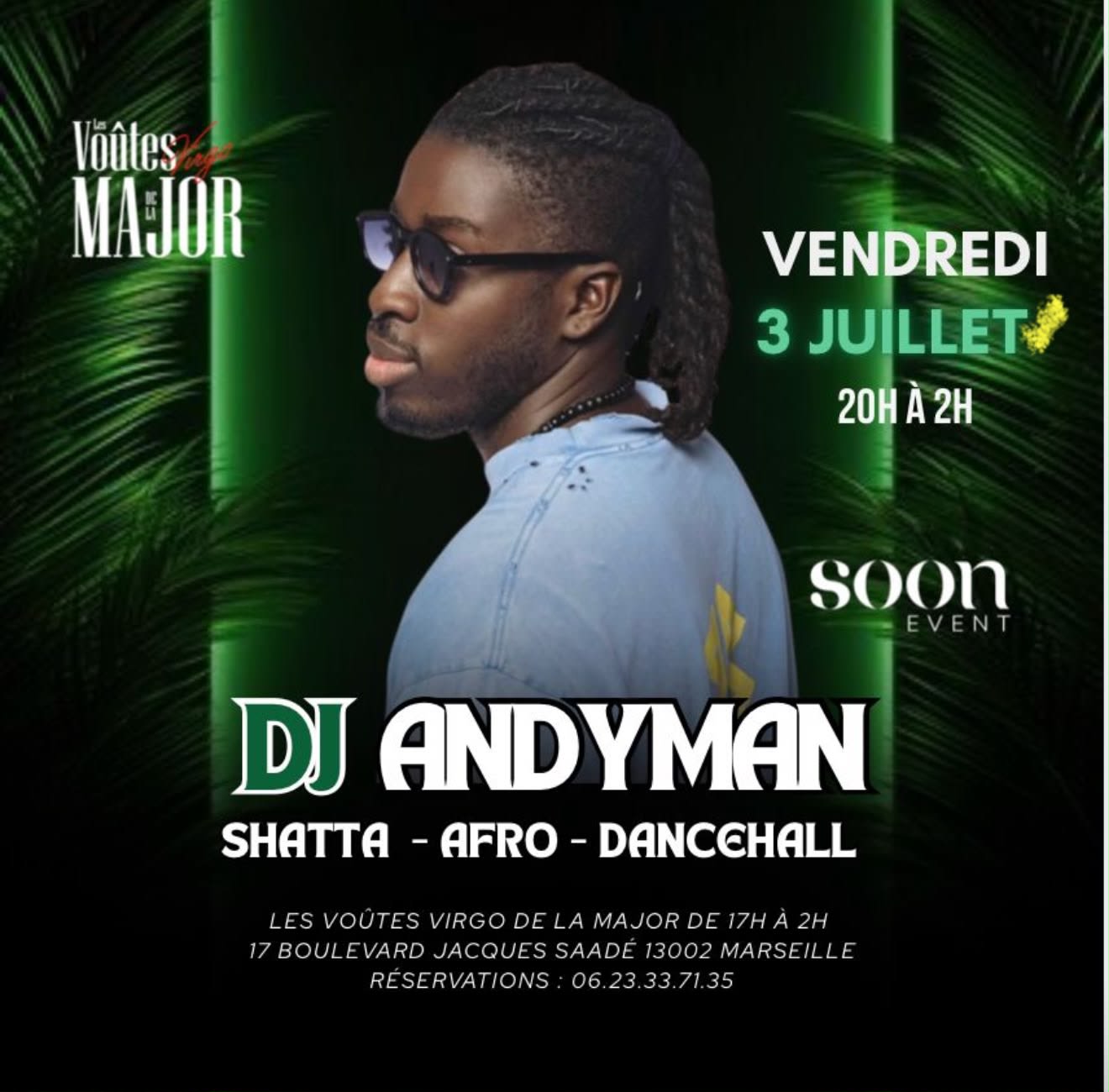 Dj Andyman - Afro Night - Soirée En Extérieur