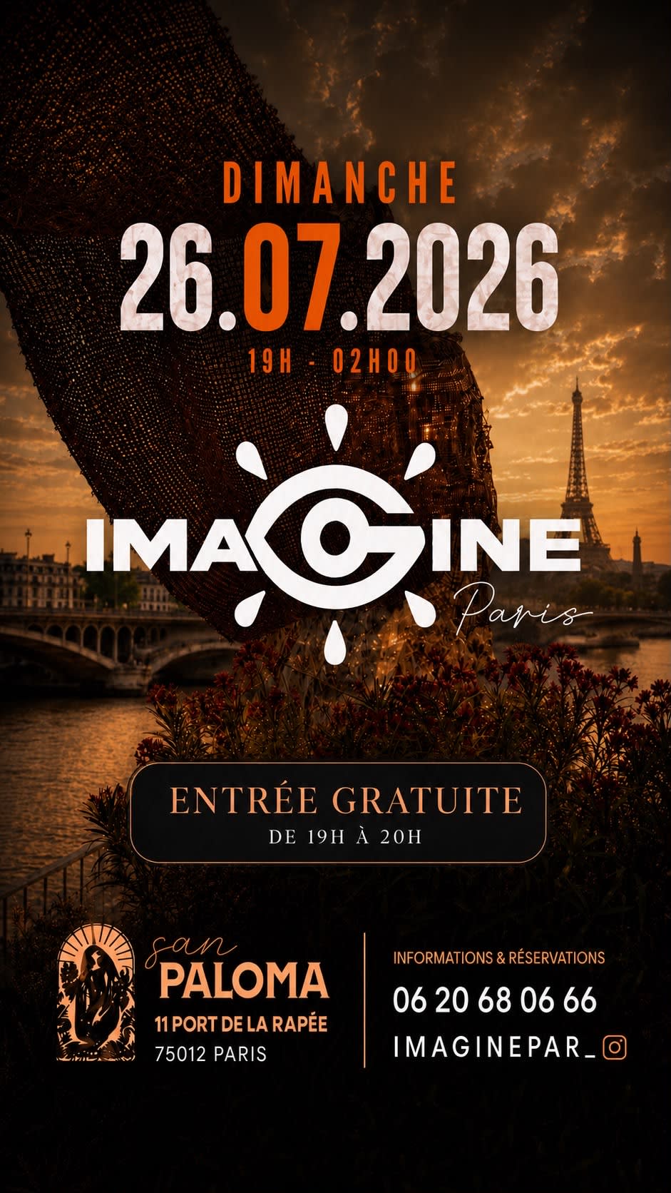 Imagine Paris Dimanche 26 Juillet