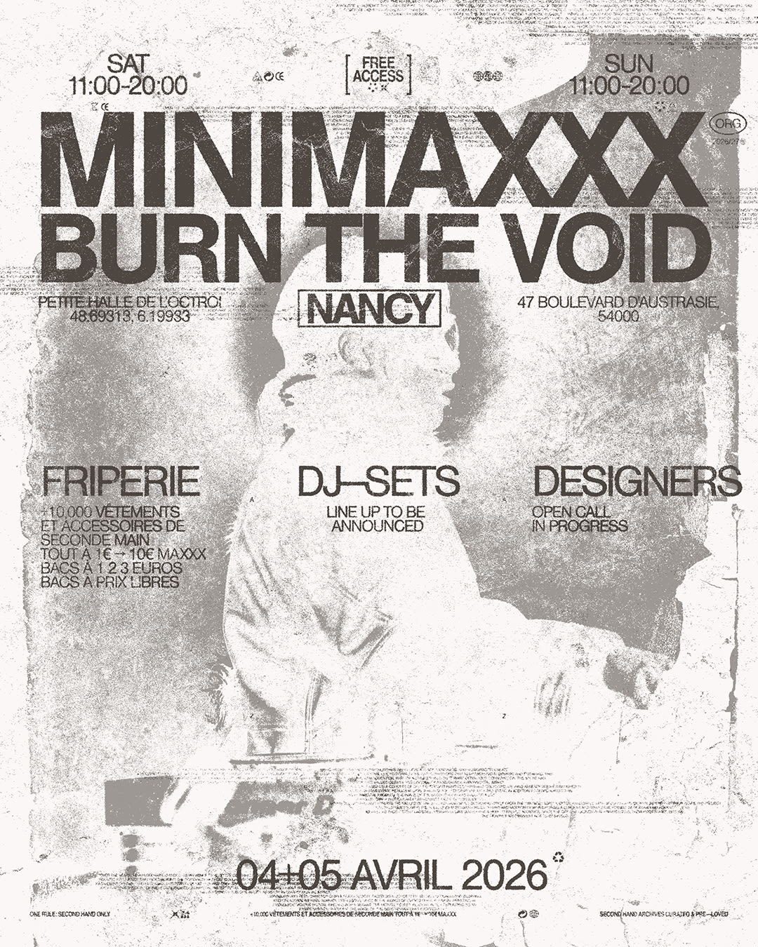 [Nancy] Friperie + Dj-Sets + Designers