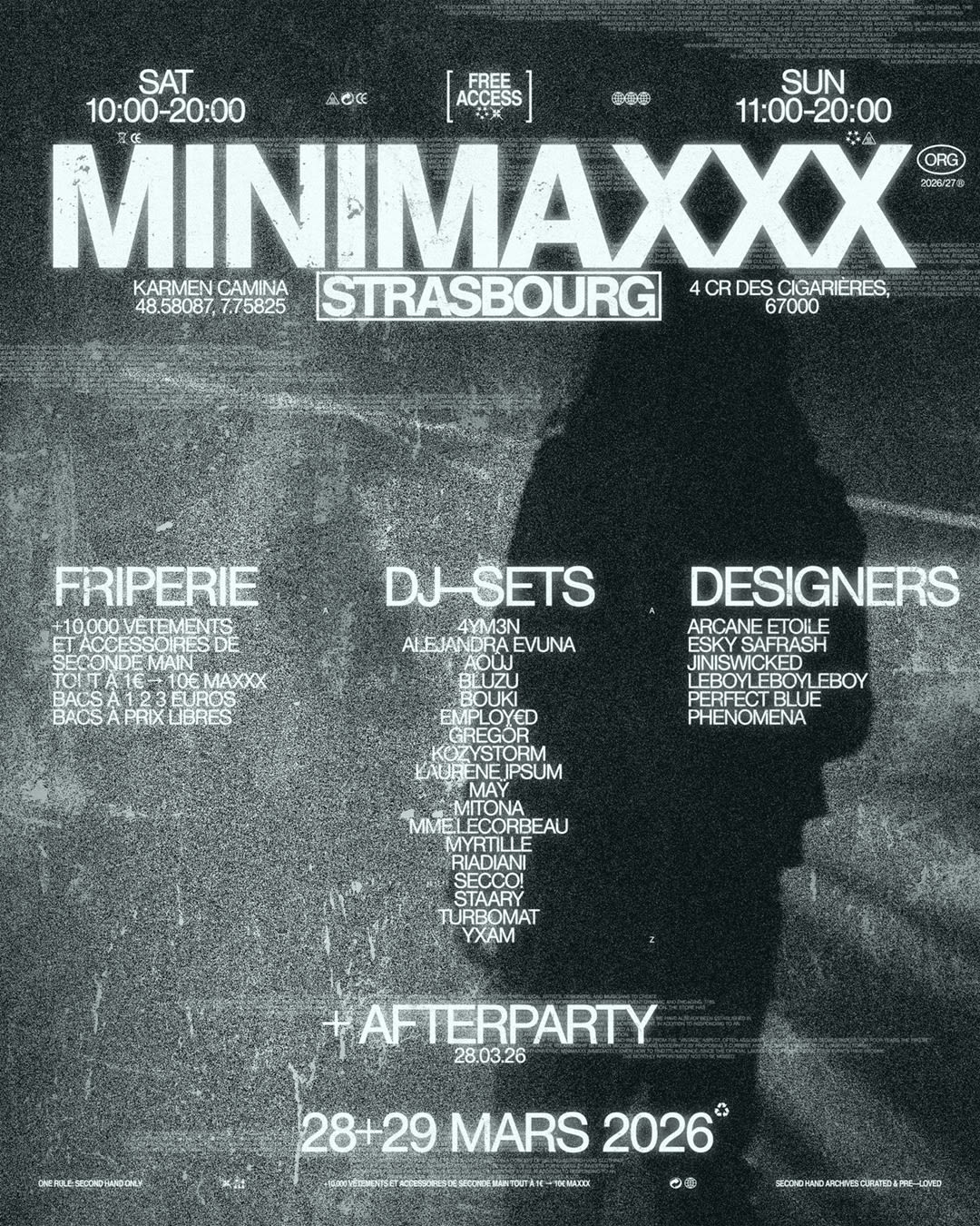 [Strasbourg] Friperie + Dj-Sets + Designers
