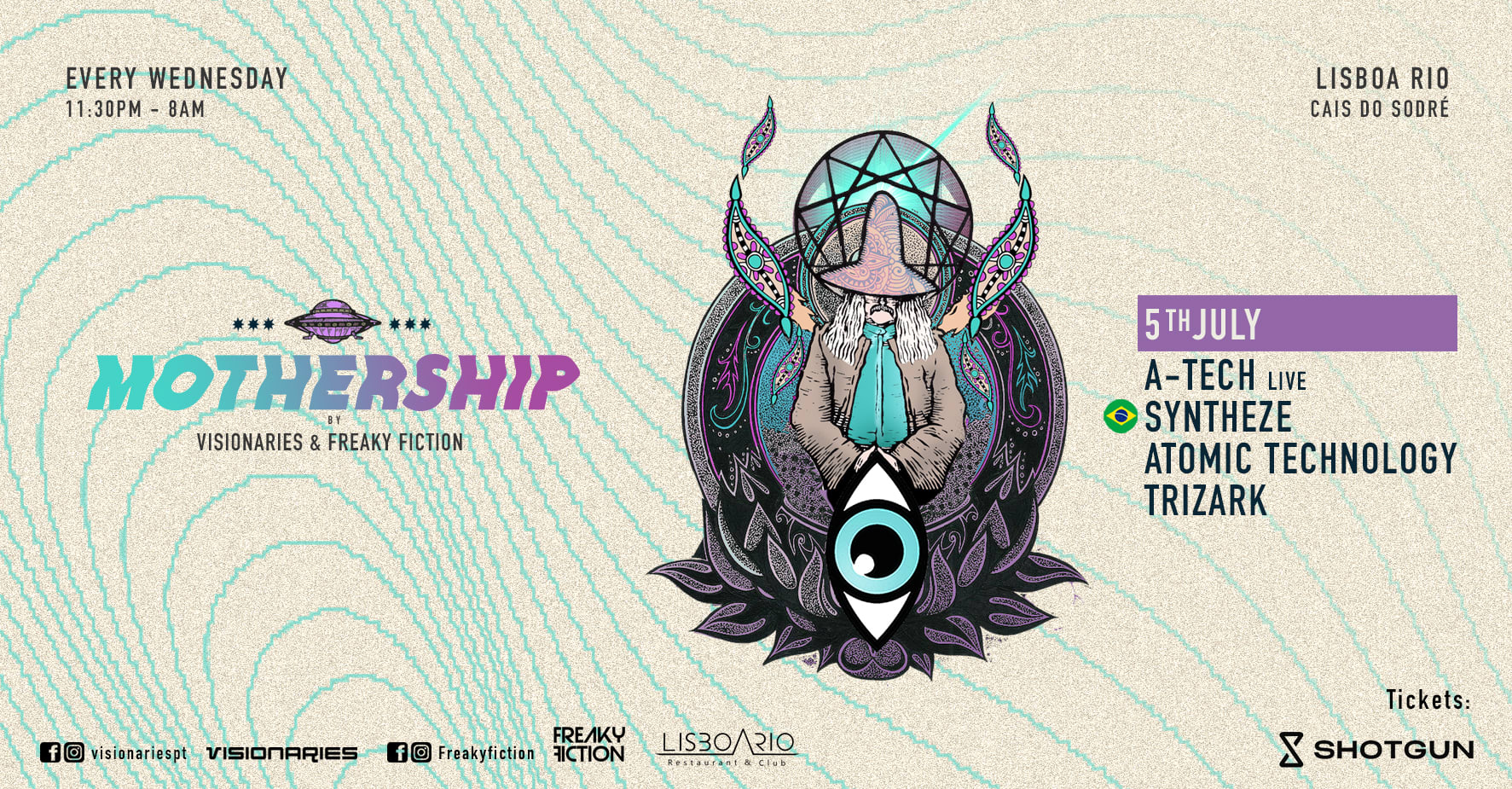 Mothership By Visionaries & Freaky Fiction - 5th July