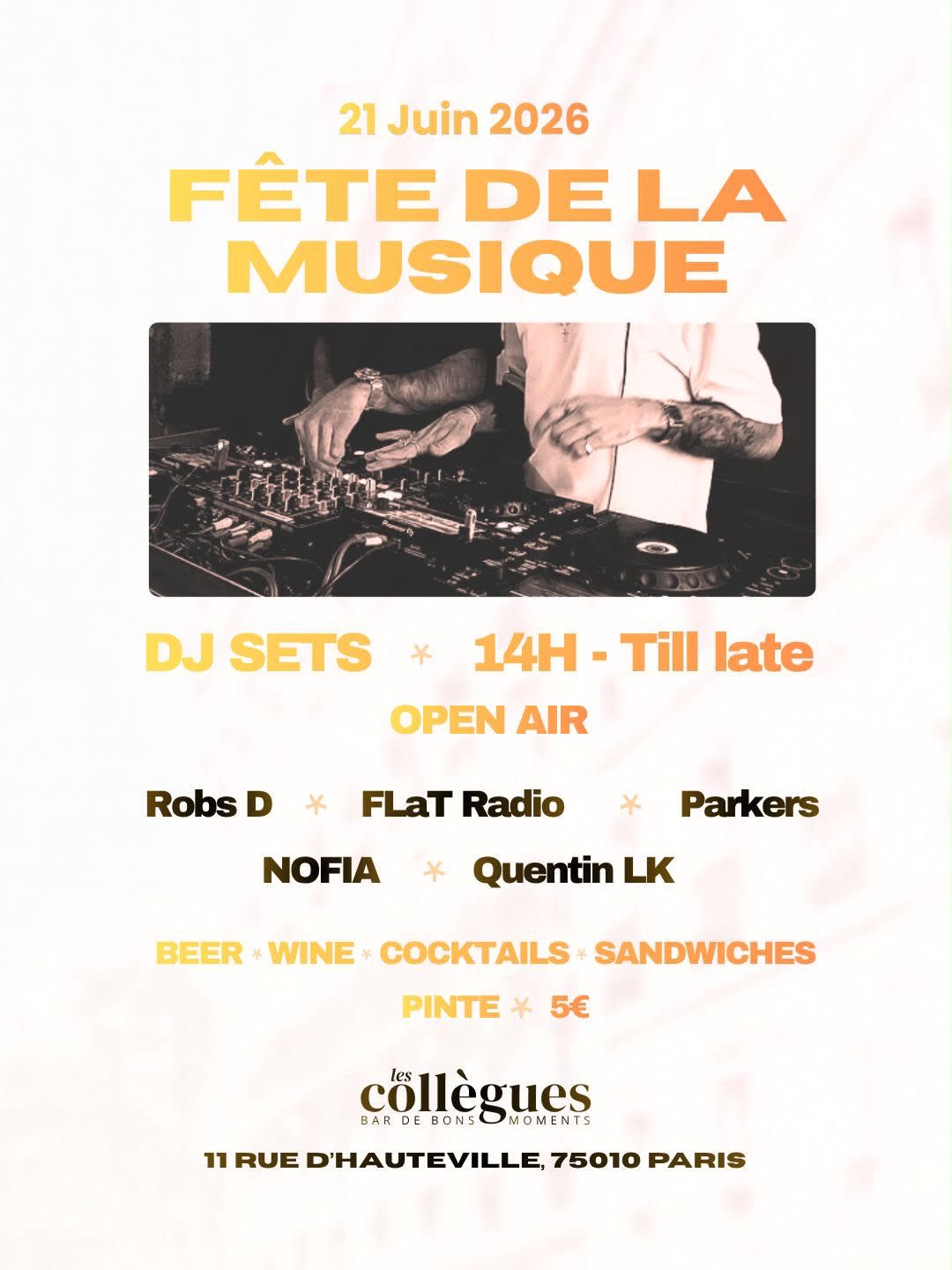 Open Air Les Collègues