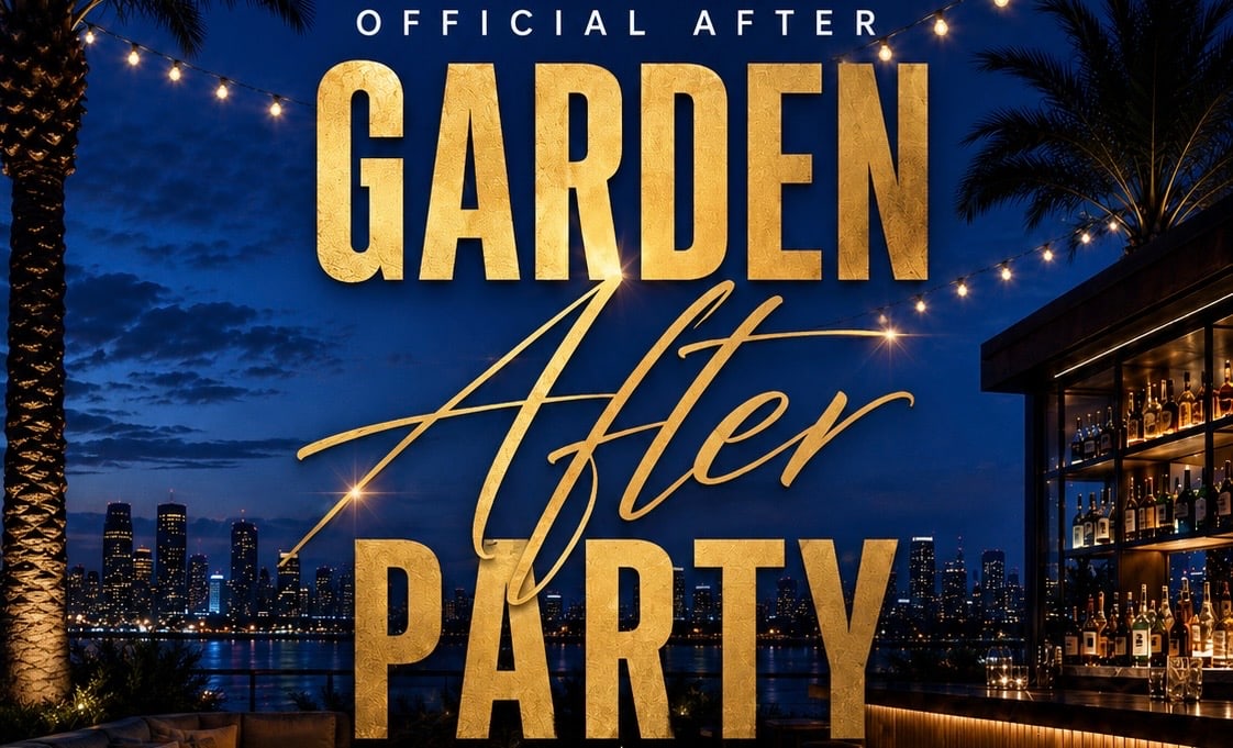 Garden After Party | Dim 12 Juillet | Fan Zone - Terrasse