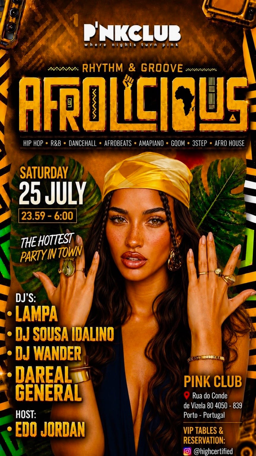 Afrolicious Rhythm & Groove | The Hottest Event In Town