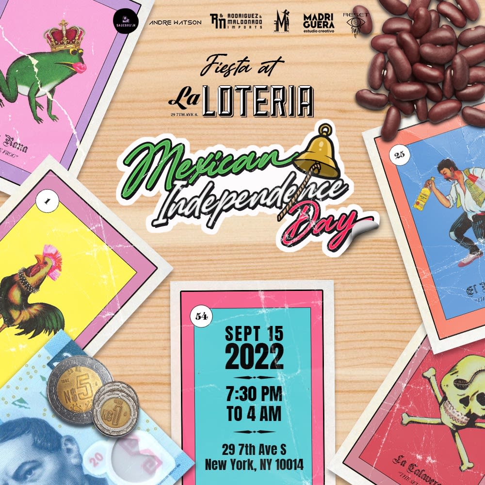 Fiesta At La Loteria Nyc / Mexican Independence Day