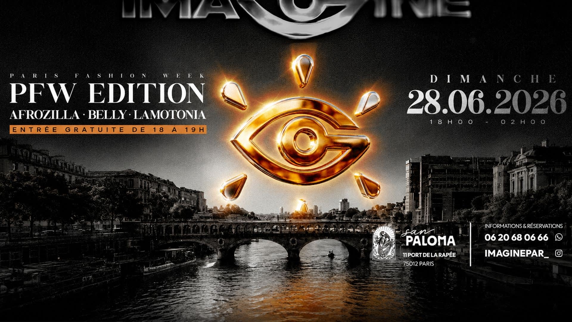 Imagine Paris - Dimanche 28 Juin