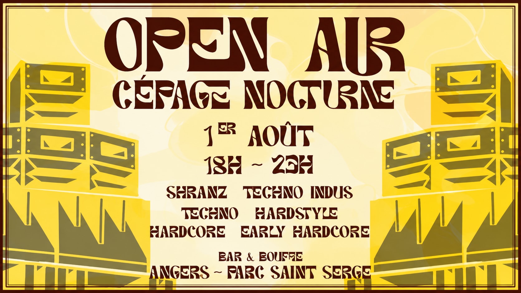 Open Air Cepage Nocturne - Parc Saint Serge / Angers