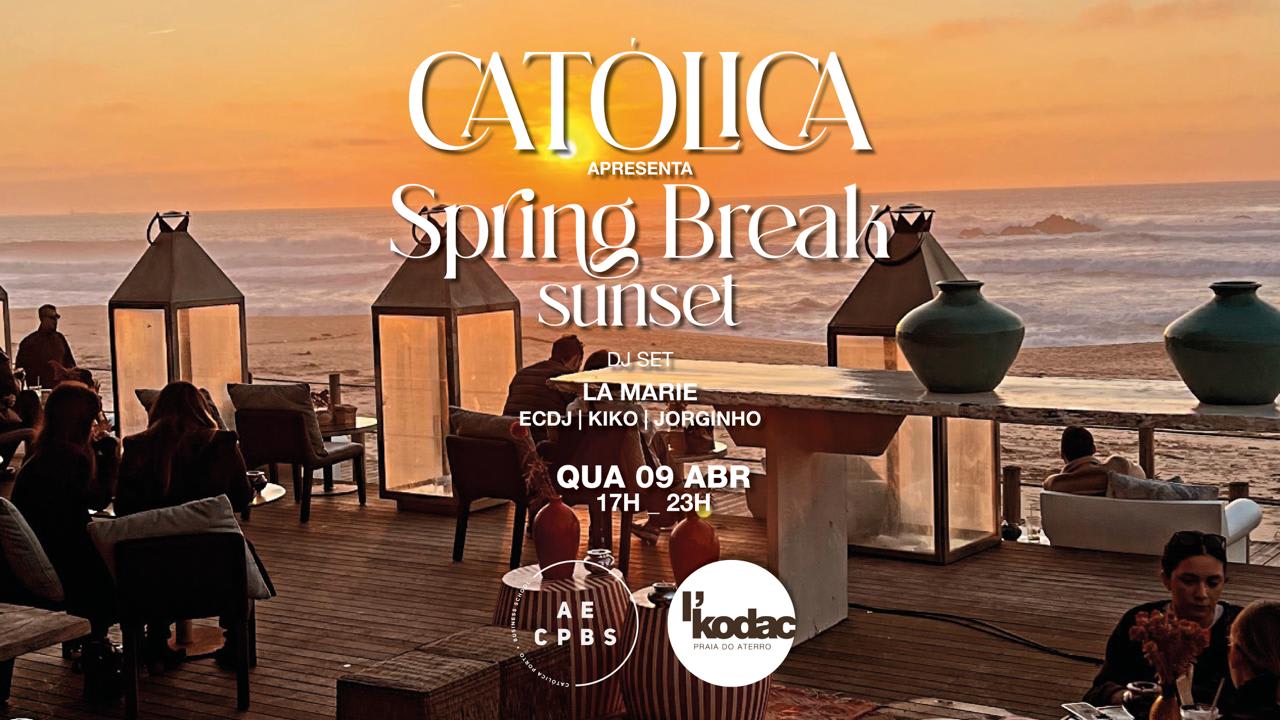 Católica Spring Break Sunset