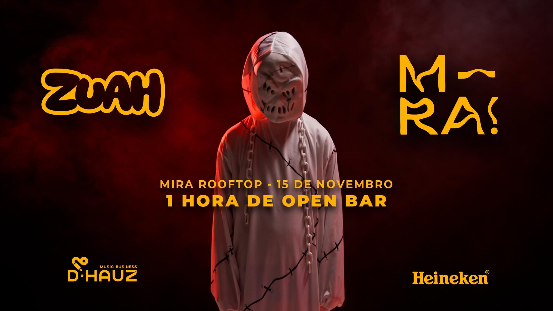 Zuah Halloween 15/11 No Mira!