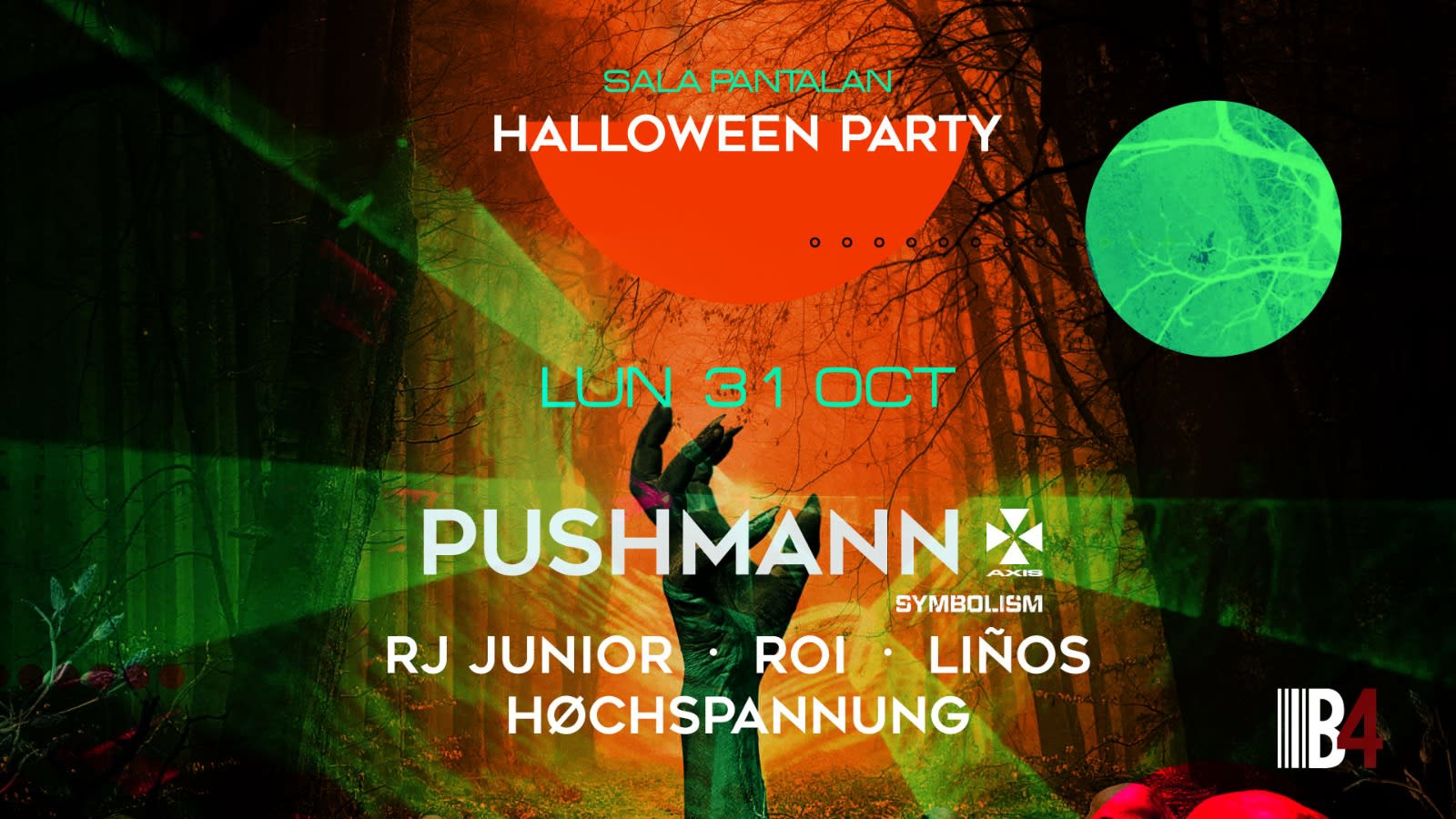 Anticipadas Go!Events@Halloween@Pushmann