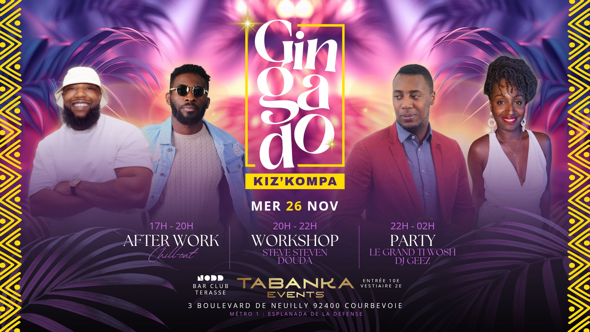 Gingada Kiz'kompa Les Mercredis À La Défense