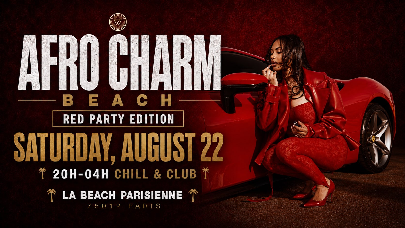 Afro Charm Beach - Red Party Edition - Chill & CL…
