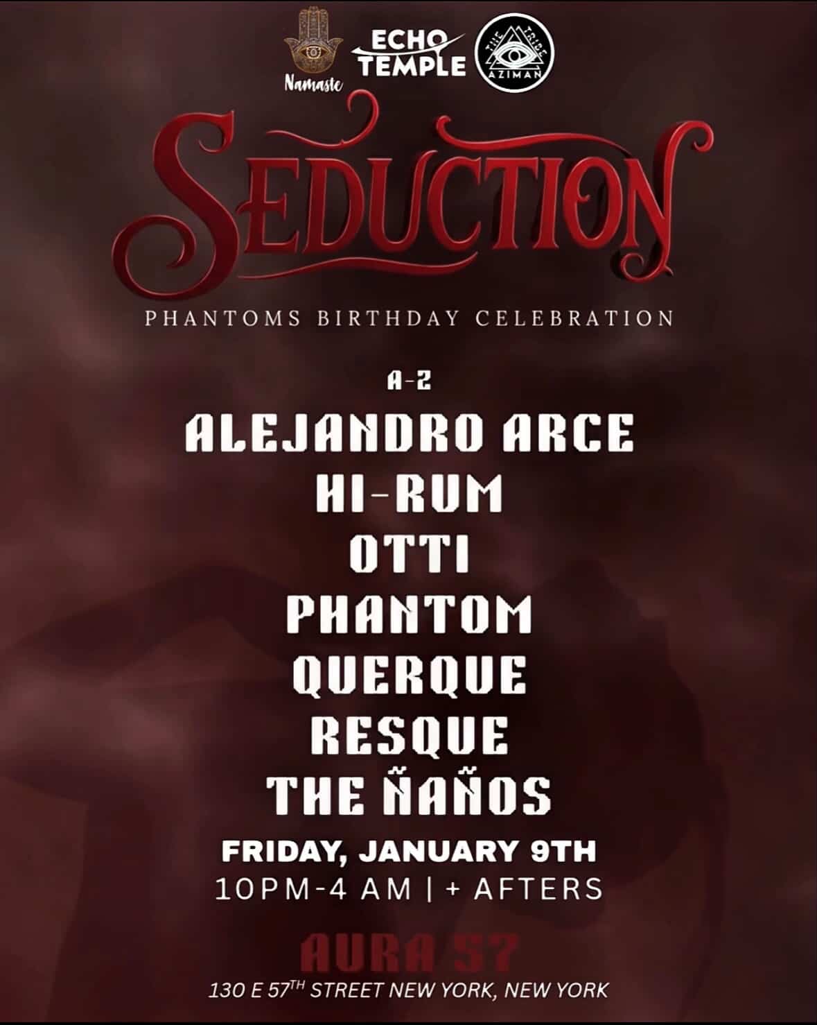 Seduction (Latin House Music Party)