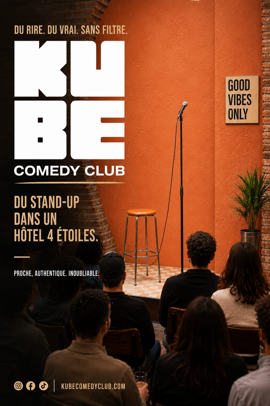 Kube Comedy Club 22/08- 20h30 (Stand Up)