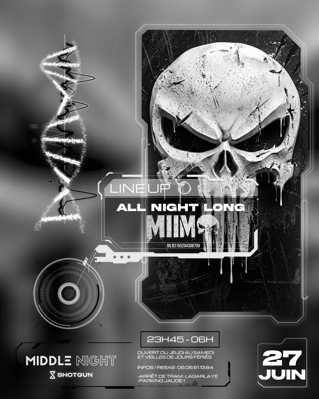Derniere Soirée Techno Du Middle Night - Mimo