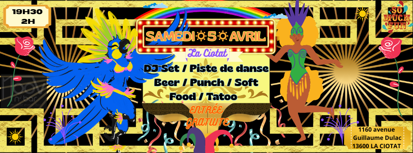 Party Dj Set La Ciotat Samedi 5 Avril