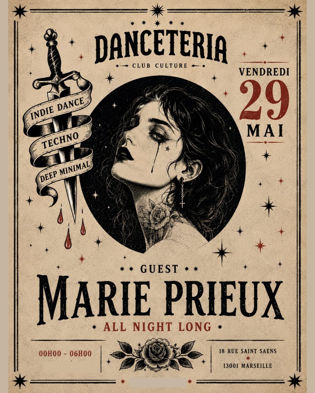 Marie Prieux @ Danceteria