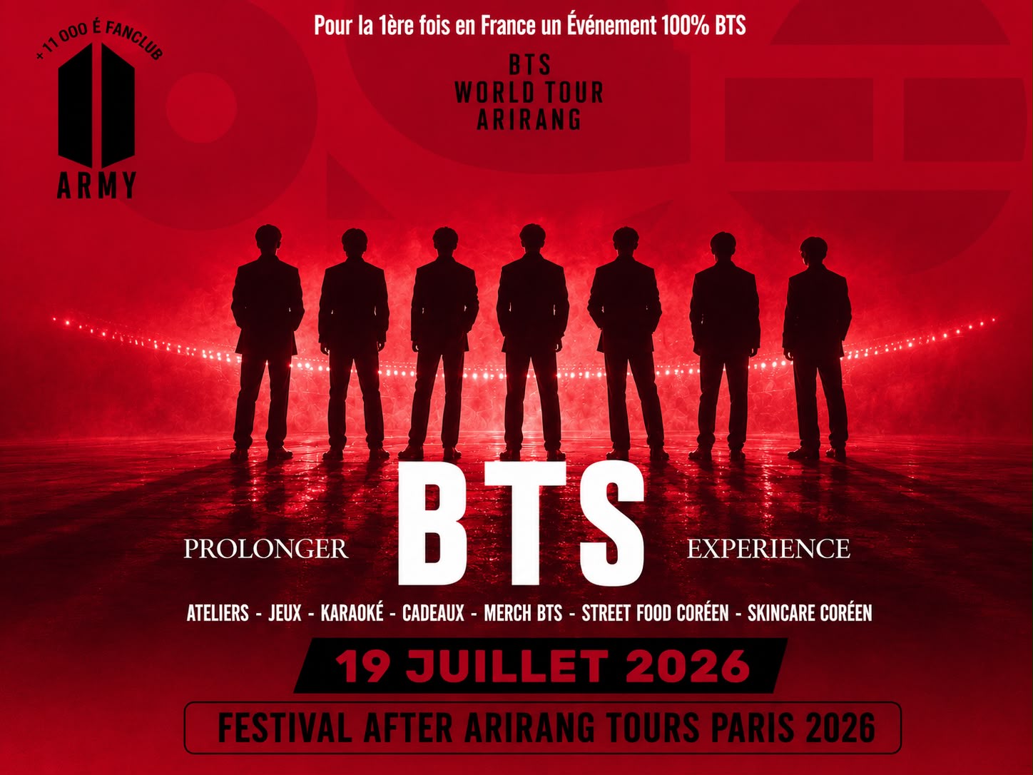 Bts Fan Day-Paris 19 Juillet 2026