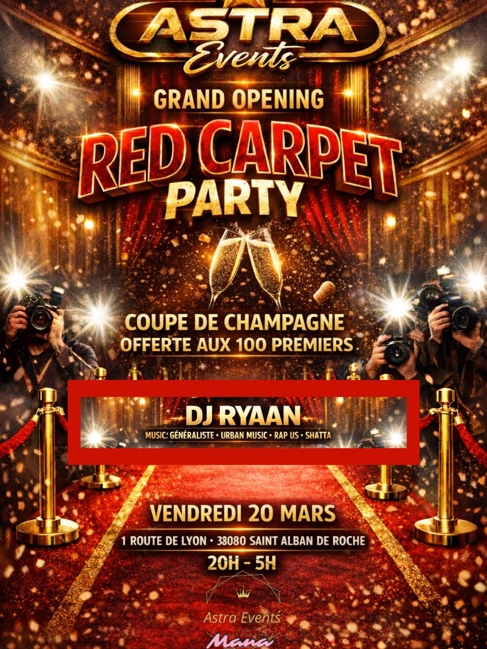 Grand Opening/ Red Carpet [Dj Ryaan]