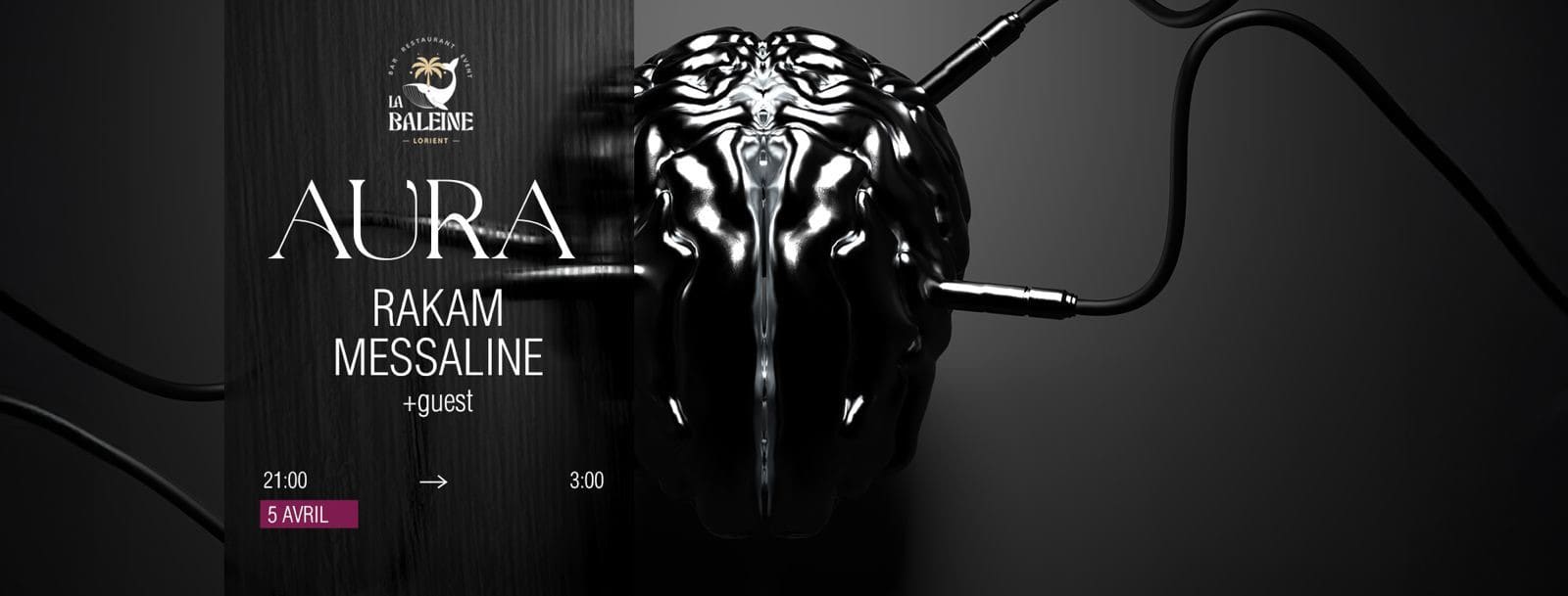 Aura W/ Rakam & Messaline // Dj Set Techno Mélodique