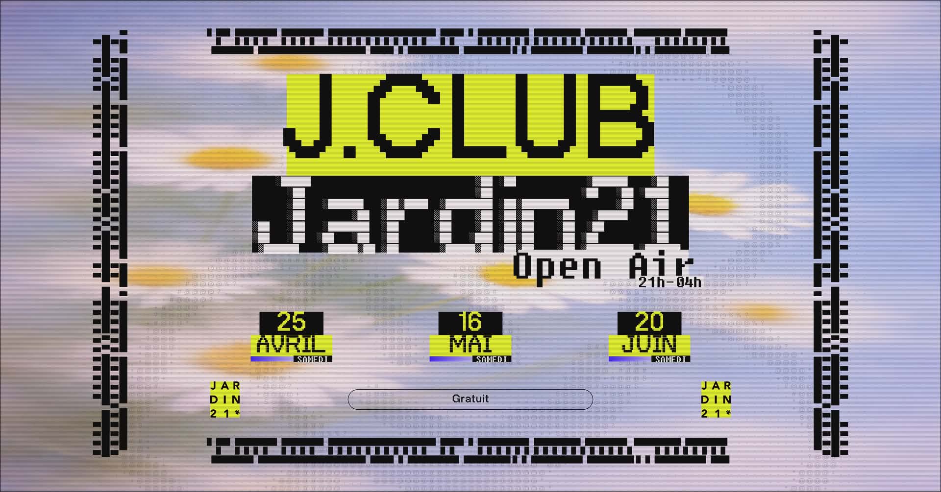 J.Club X Jardin21 - Open Air