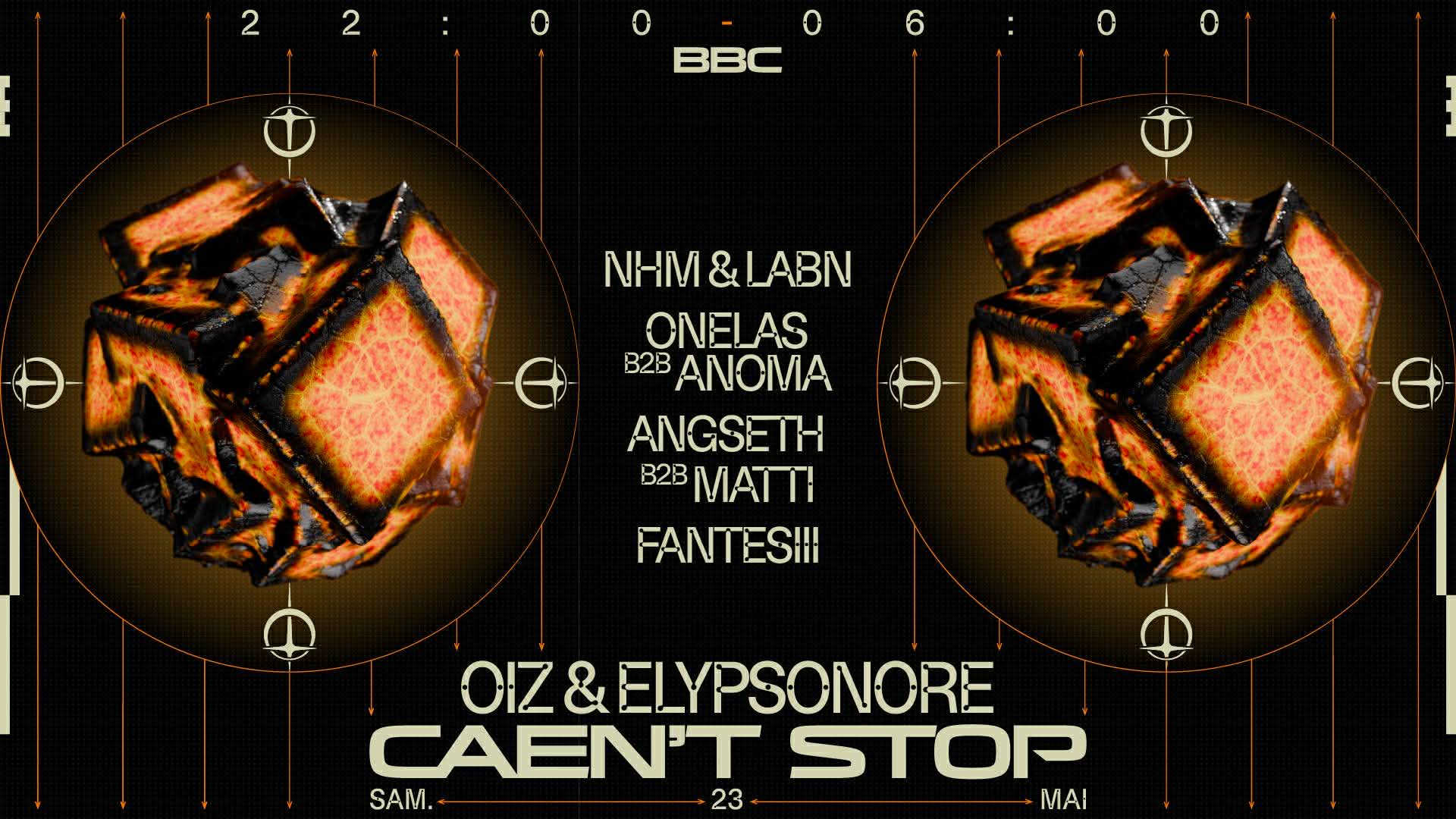 Caen't Stop - Oiz X Elypsonore