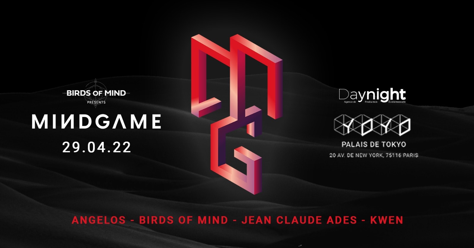 Mindgame By Aphrodizia | Birds Of Mind - Angelos - Jean Claude Ades 