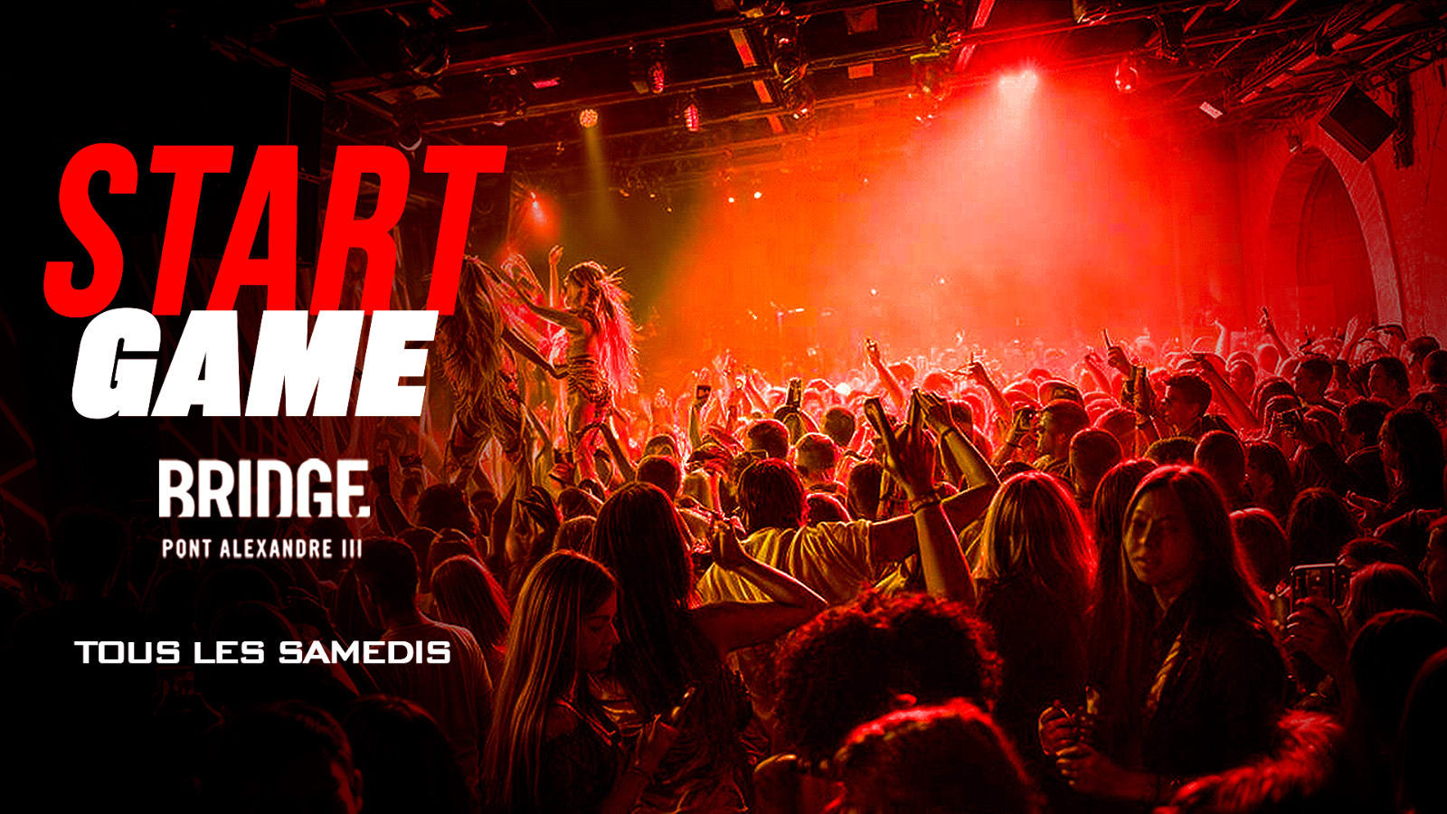 Bridge Club Start Game Party In Paris 2000 Personnes 27/09