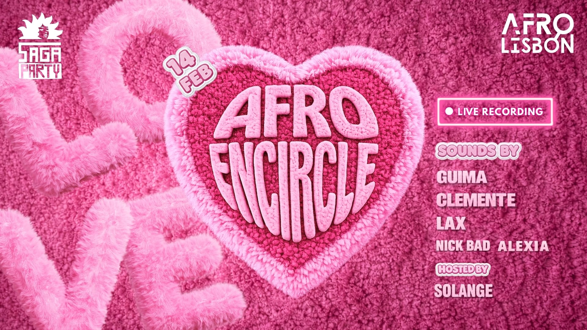 Afro Encircle – Valentine’S Night